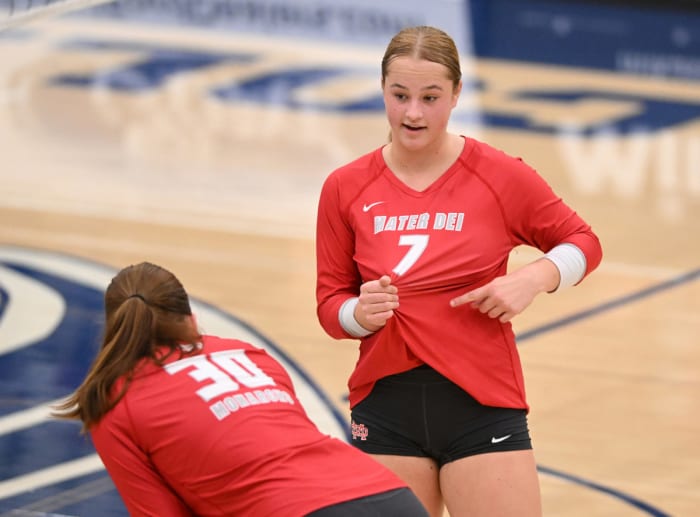 Mater Dei 3, Mira Costa 0 2023 girls vball SS D1 championship by Heston Quan 11-04-2023110420236 (1)